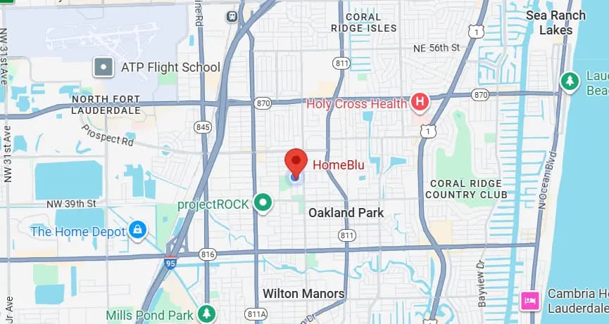 Map preview for HomeBlu